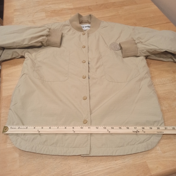 Steve Madden full zip up trank bomber Jacket. Size small - Picture 15 of 15